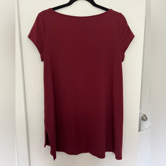 Eileen Fisher Fine Jersey Crew Neck - Picture 2 of 4